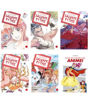 Colección completa "Sálvame, Pythie" + ¡Por el poder del anime!